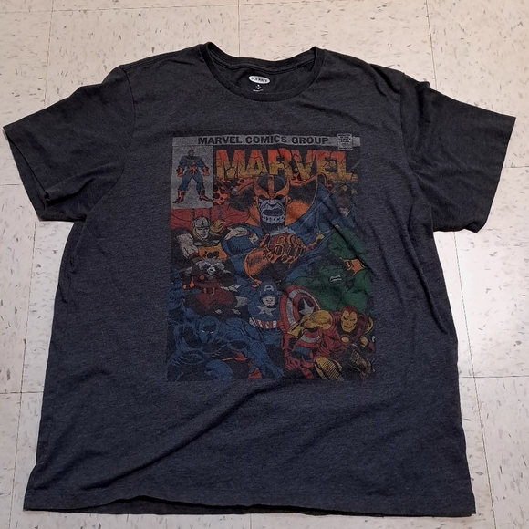 Old Navy | Gray marvel comics men's T-Shirt - Picture 7 of 9